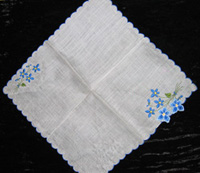 blue flowers